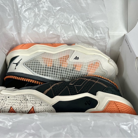 Jordan Why Not Zer0.6 GS Rattan Orange Basketball Shoes - Picture 10 of 11